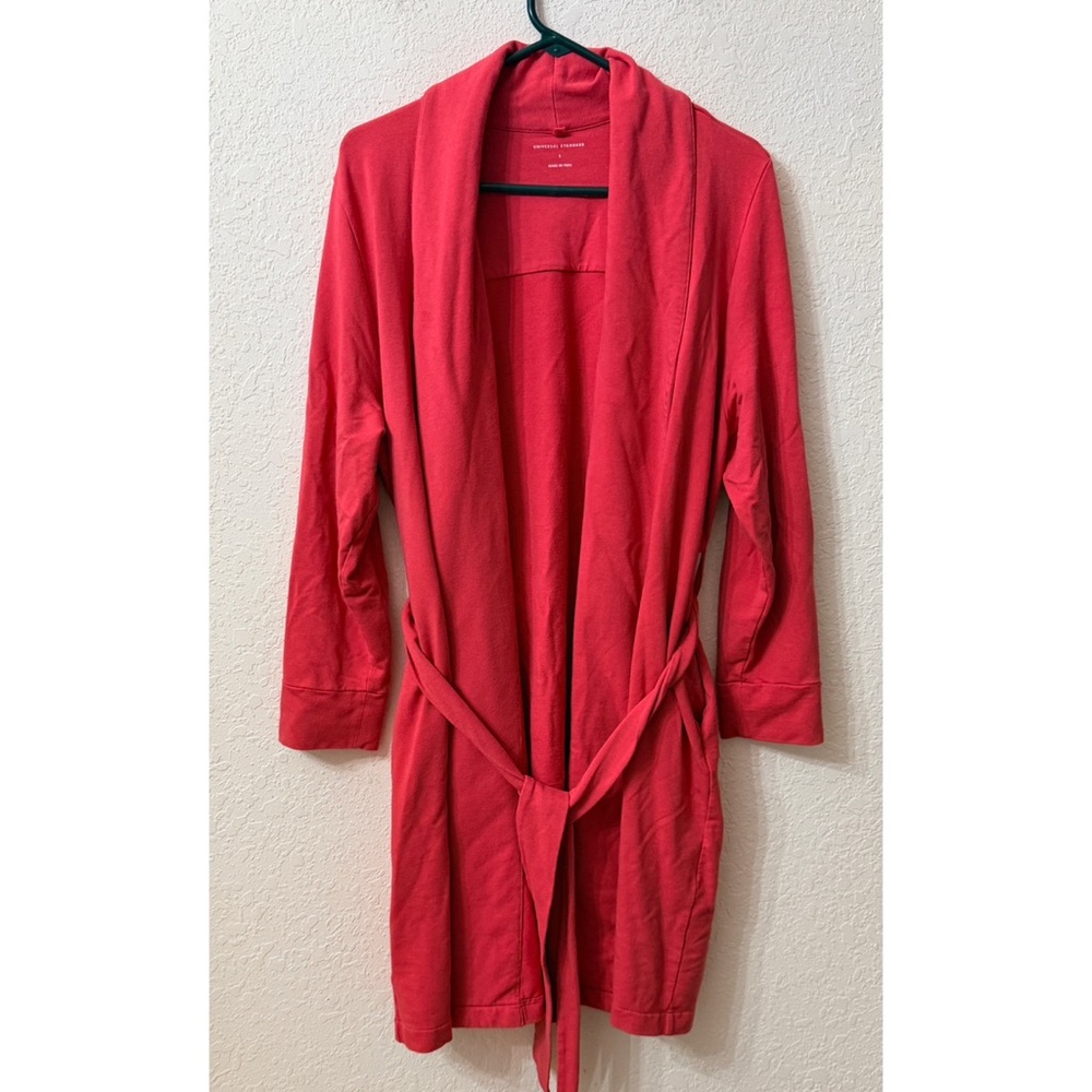 Universal Standard Raspberry Robe - image 1